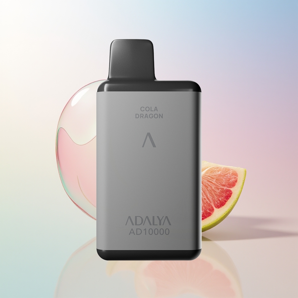 Wholesale Croatia Adalya AD 10000 Puševa Jednokratna Vape Ljubav 66 Siva Svemirska 14 ml 2 USB-C