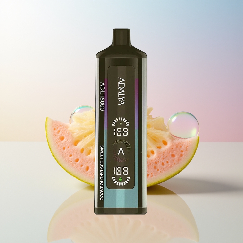 Wholesale Croatia Adalya ADL 16000 PRO Puffs Jednokratna Vape Slatki Kremasti Duhan 25ml 2 Nikotina USB-C 1000 mAh Digitalni Ekran