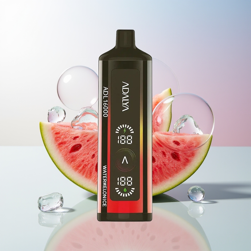 Wholesale Croatia Adalya ADL 16000 PRO Puhovi Jednokratna Vape Lubenica Led 25ml 2 USB-C Digitalni Ekran Smart Mesh Coil