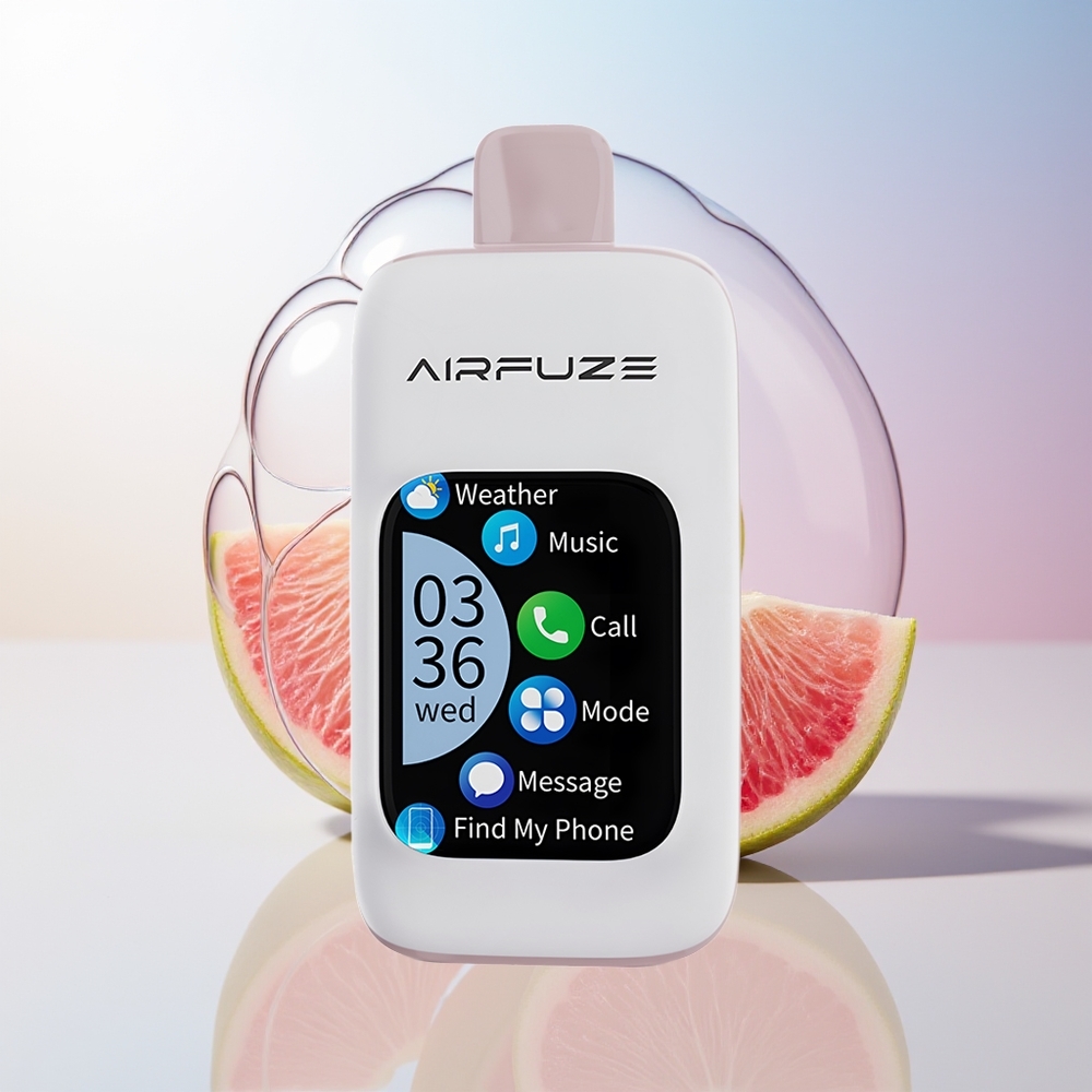 Wholesale Croatia AirFuze Smart 30000 Puffs Jednokratna Vape Jagodni Prasak 5 900mAh Type-C