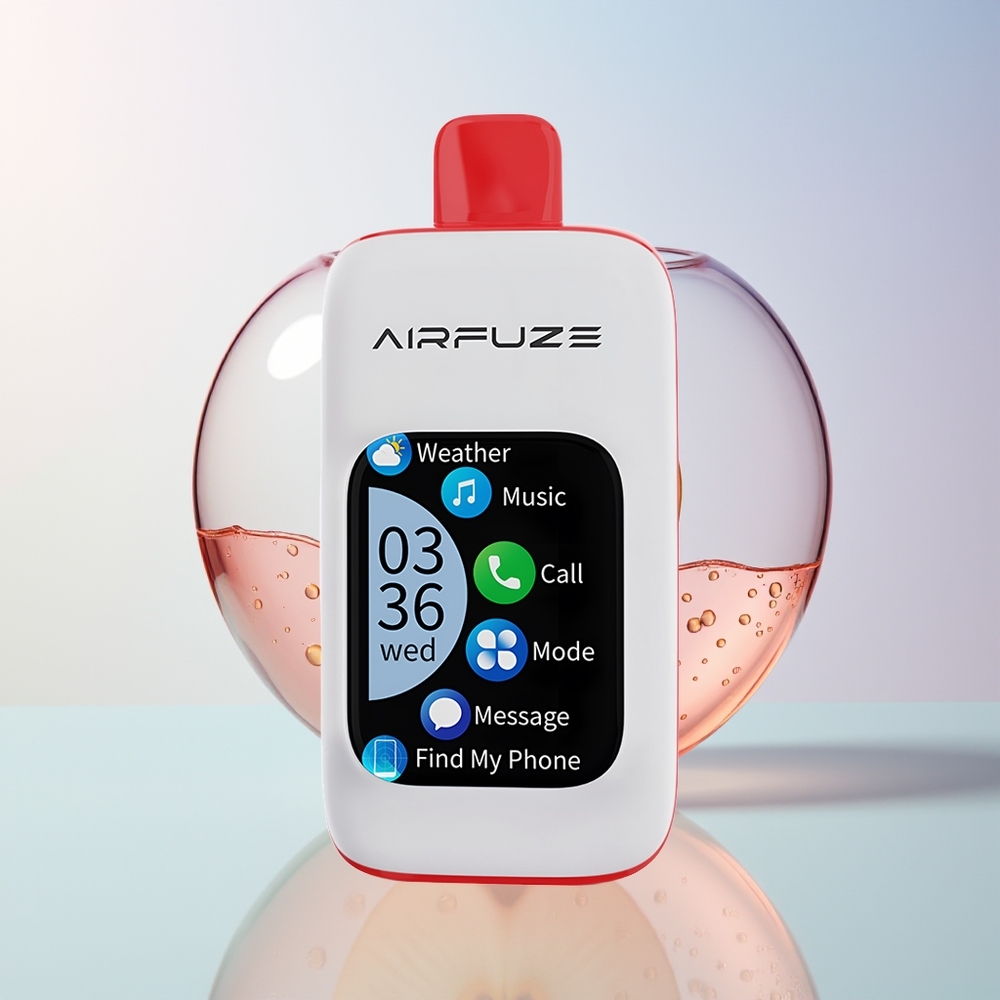Wholesale Croatia AirFuze Smart 30000 Puffs Trojna Jabuka Jednokratna Vape 5 900mAh Type-C