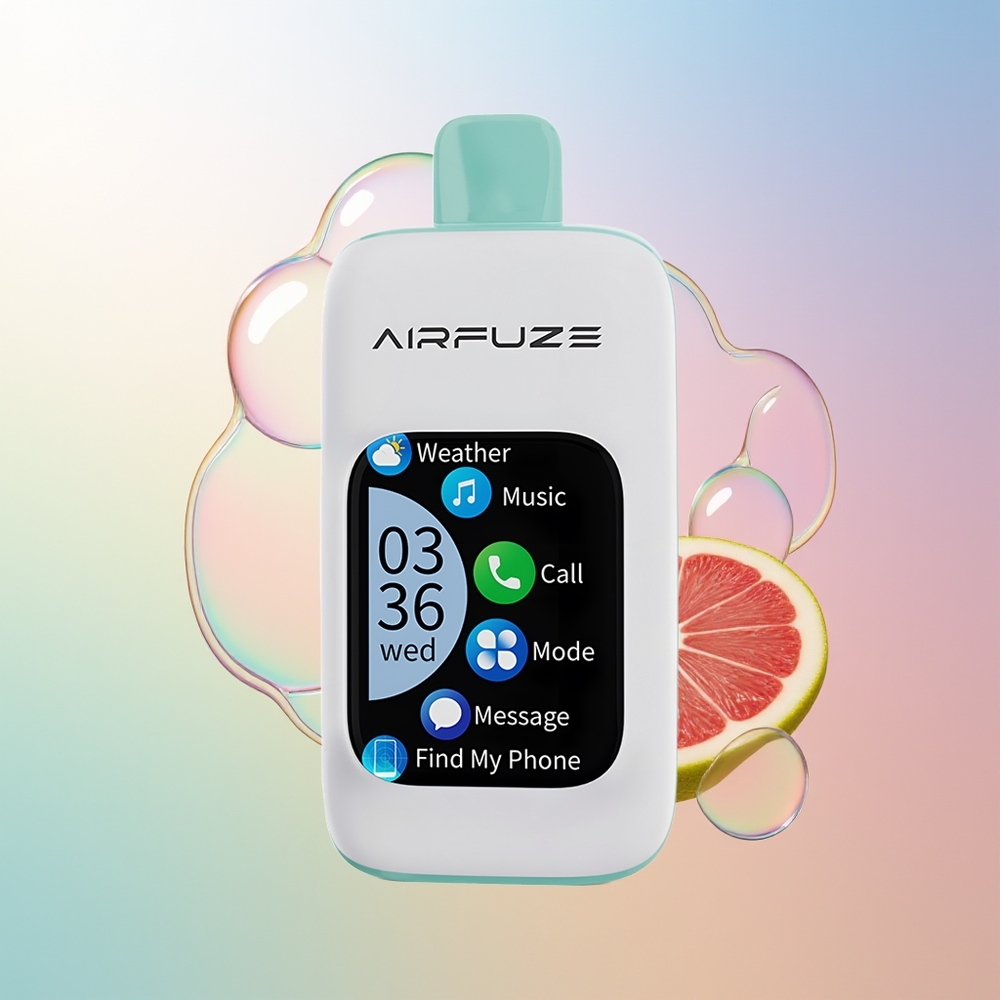 Wholesale Croatia AirFuze Smart 30000 Pufova Jednokratna Vape Duga Voćna Eksplozija 5 900mAh Type-C