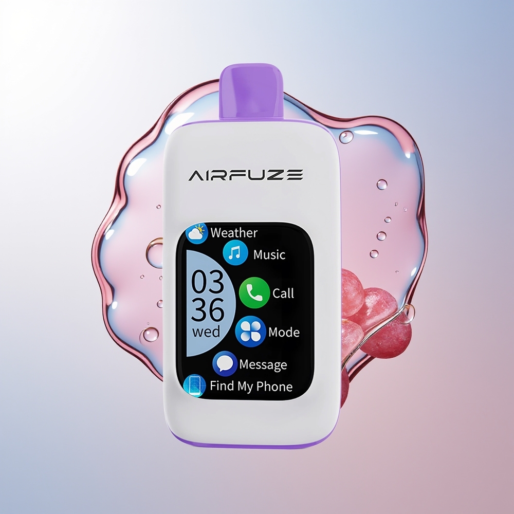 Wholesale Croatia AirFuze Smart Pro 40000 Pufova Jednokratna Vape Grožđe Eksplozija 900mAh 20ML 2 5 Nikotin 3 Moda