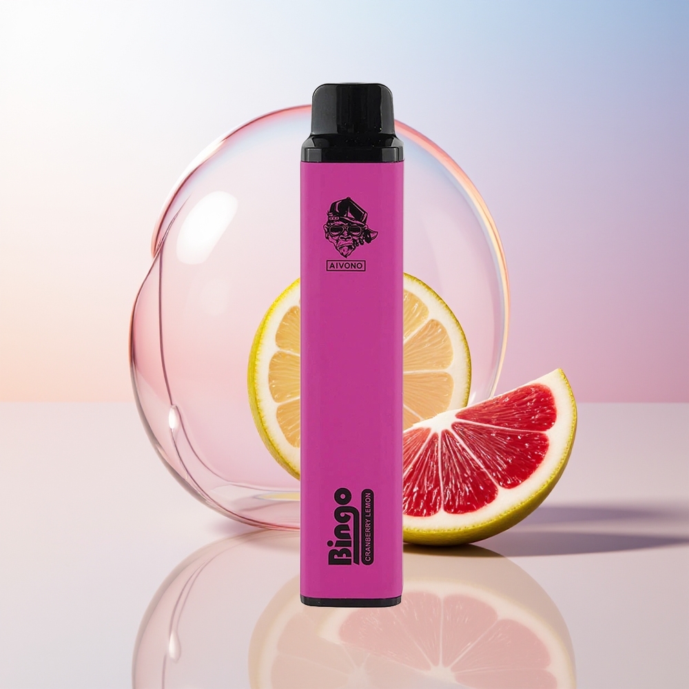 Wholesale Croatia Aivono Aim Bingo 4000 Puffs Jednokratna Vape Brusnica Limun 10mL 1000mAh