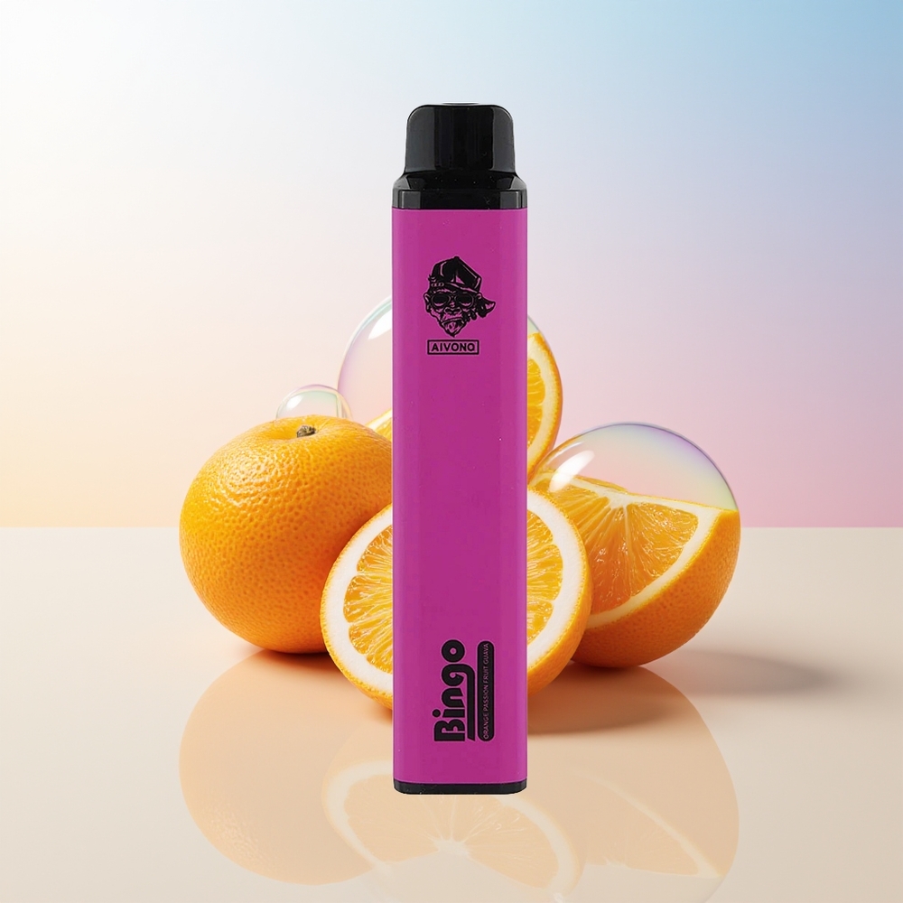 Wholesale Croatia Aivono Aim Bingo 4000 Pufova Jednokratna Vape Naranča Marelika Guava 10mL 1000mAh