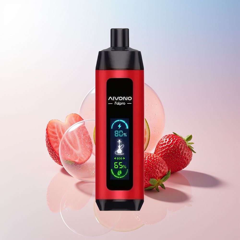 Wholesale Croatia Aivono Aim Fatpro 22000 Puffs Jagoda Punch Rechargeable 28ml 06 ohm Mesh Coil Dual Modes