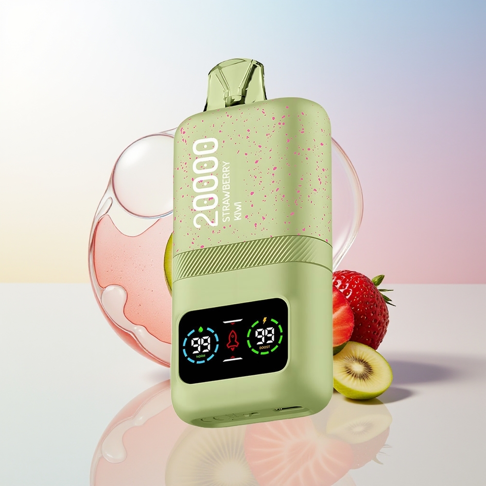 Wholesale Croatia Aivono Aim Magic 20000 Puffs Jagoda Kivi 26ml Dual Mesh Coils LCD Type-C 600mAh