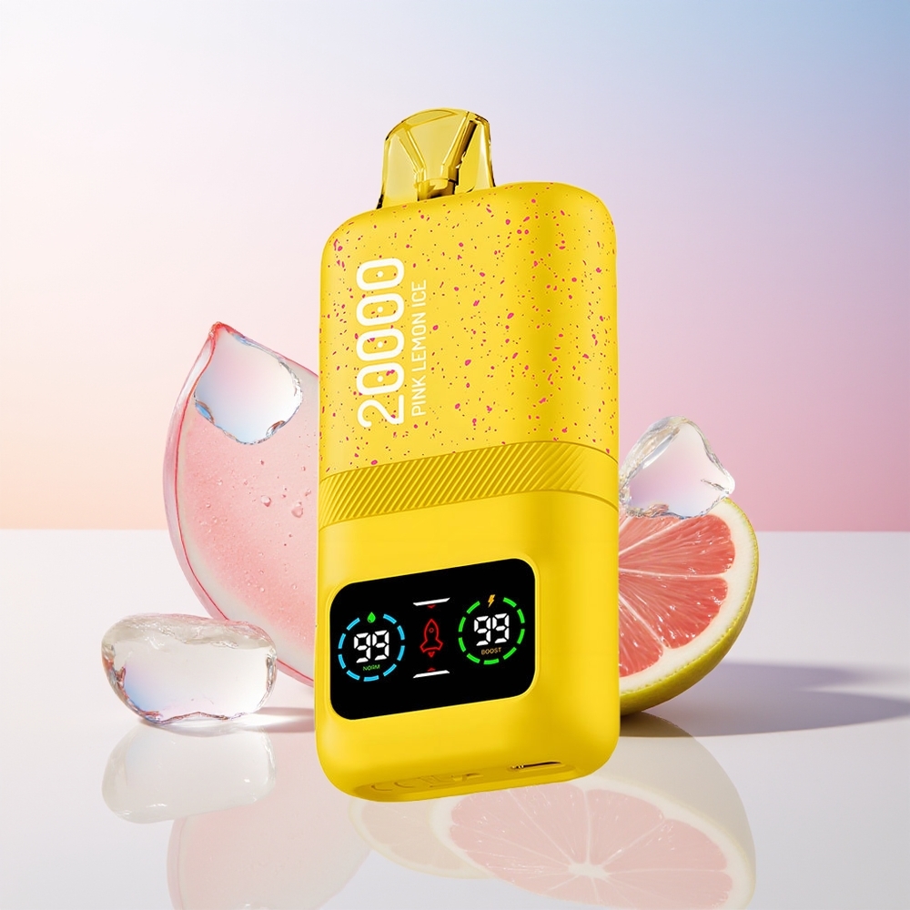 Wholesale Croatia Aivono Aim Magic 20000 Puffs Ružičasti Limun Led 0 2 3 5 Nikotina Dual Mesh Coils LCD Type-C 600mAh