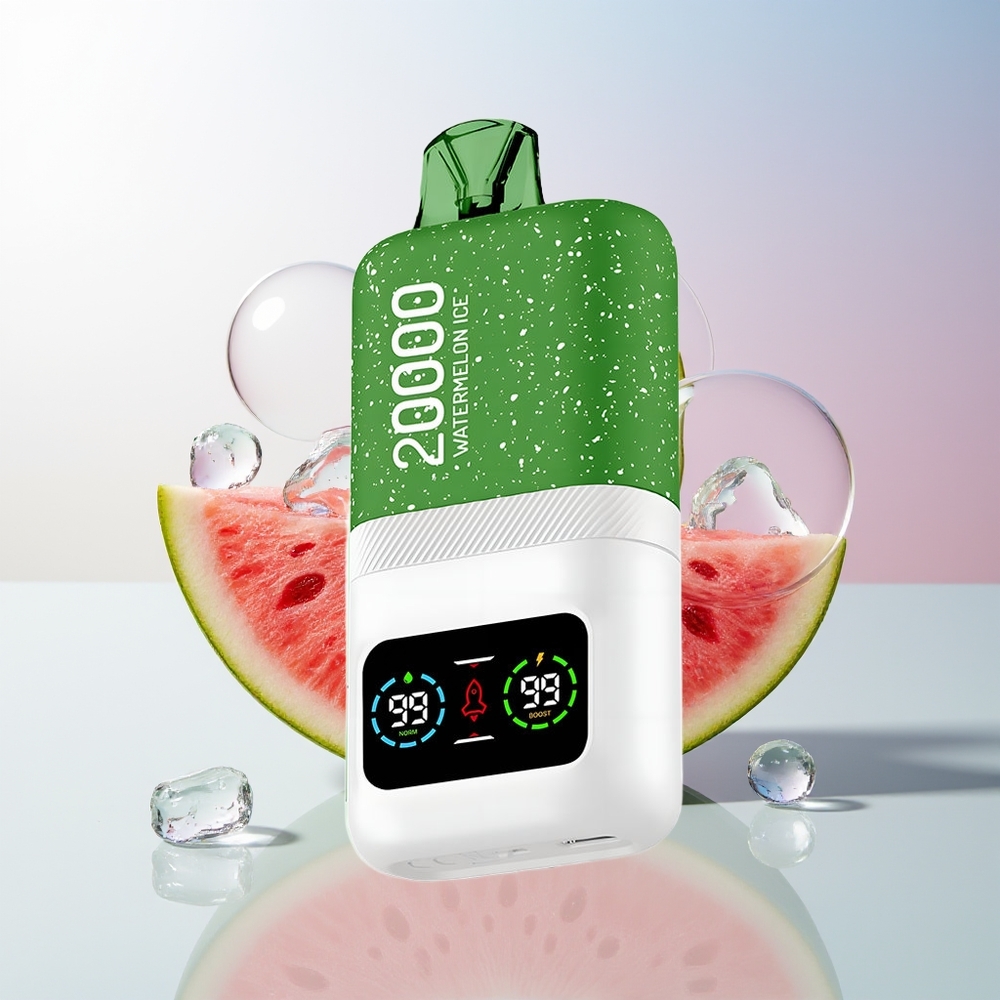 Wholesale Croatia Aivono Aim Magic 20000 Puffs Vape Lubenica Led 0 2 3 5 Nikotin 26ml Tekućina Dual Mesh Coils LCD Display Type-C Punjenje 600mAh Baterija