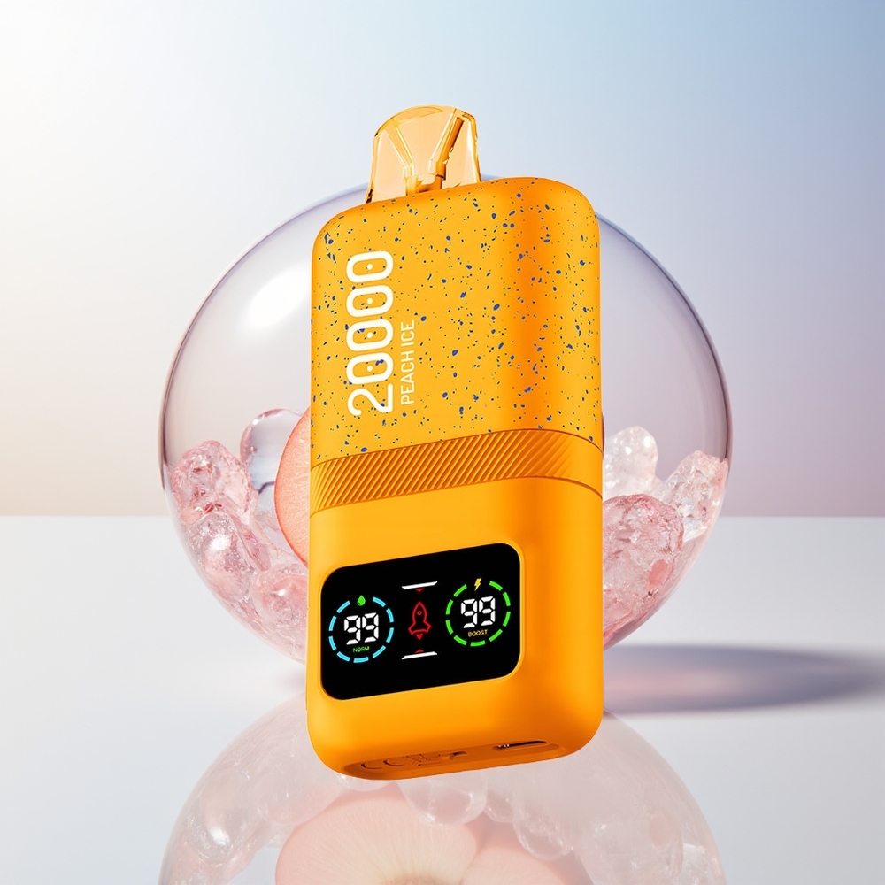 Wholesale Croatia Aivono Aim Magic 20000 Pufova Breskva Led 0 2 3 5 Nikotina 26ml Tekućina Dual Mesh Zavojnica LCD Ekran Type-c Punjenje 600mAh Baterija