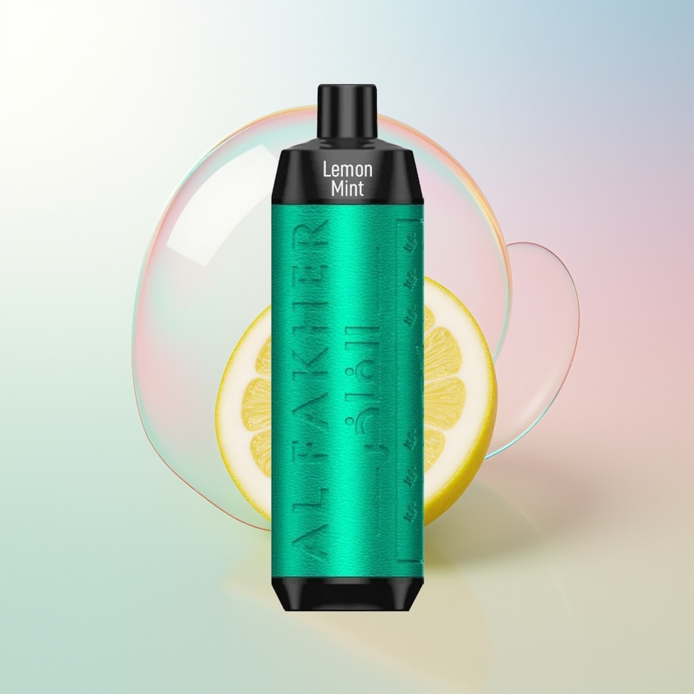 Wholesale Croatia Al Fakher Crown Bar 8000 Crystal Jednokratna Vape Limeta Metvica 18ml 5mg 600mAh USB-C 06ohm