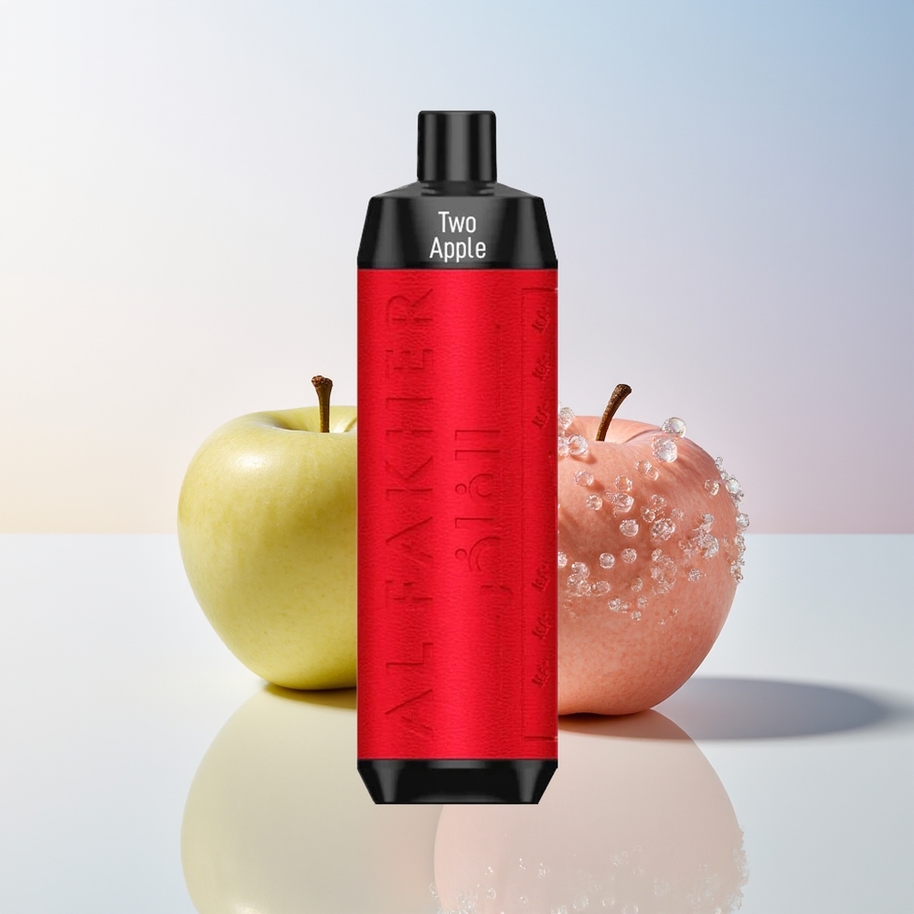 Wholesale Croatia Al Fakher Crown Bar 8000 Dvije Jabuke Crystal Jednokratna Vape 18ml 5mg 06ohm USB Type-C 600mAh