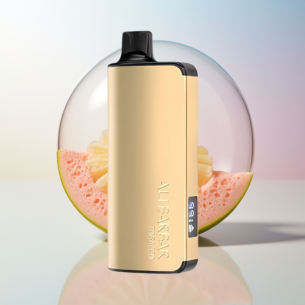Wholesale Croatia Alibarbar Ingot 9000 Puffs Dušan Jednokratna Vape Duhanski 22ml 2350mah LED Display