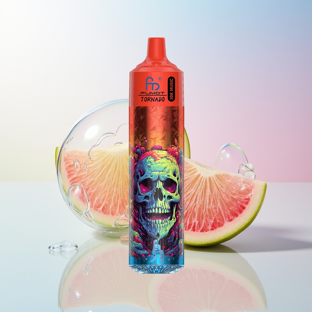 Wholesale Croatia Fumot RandM Tornado 30000 Puffs 30mL 5 10 Ohm Lješnjak Led