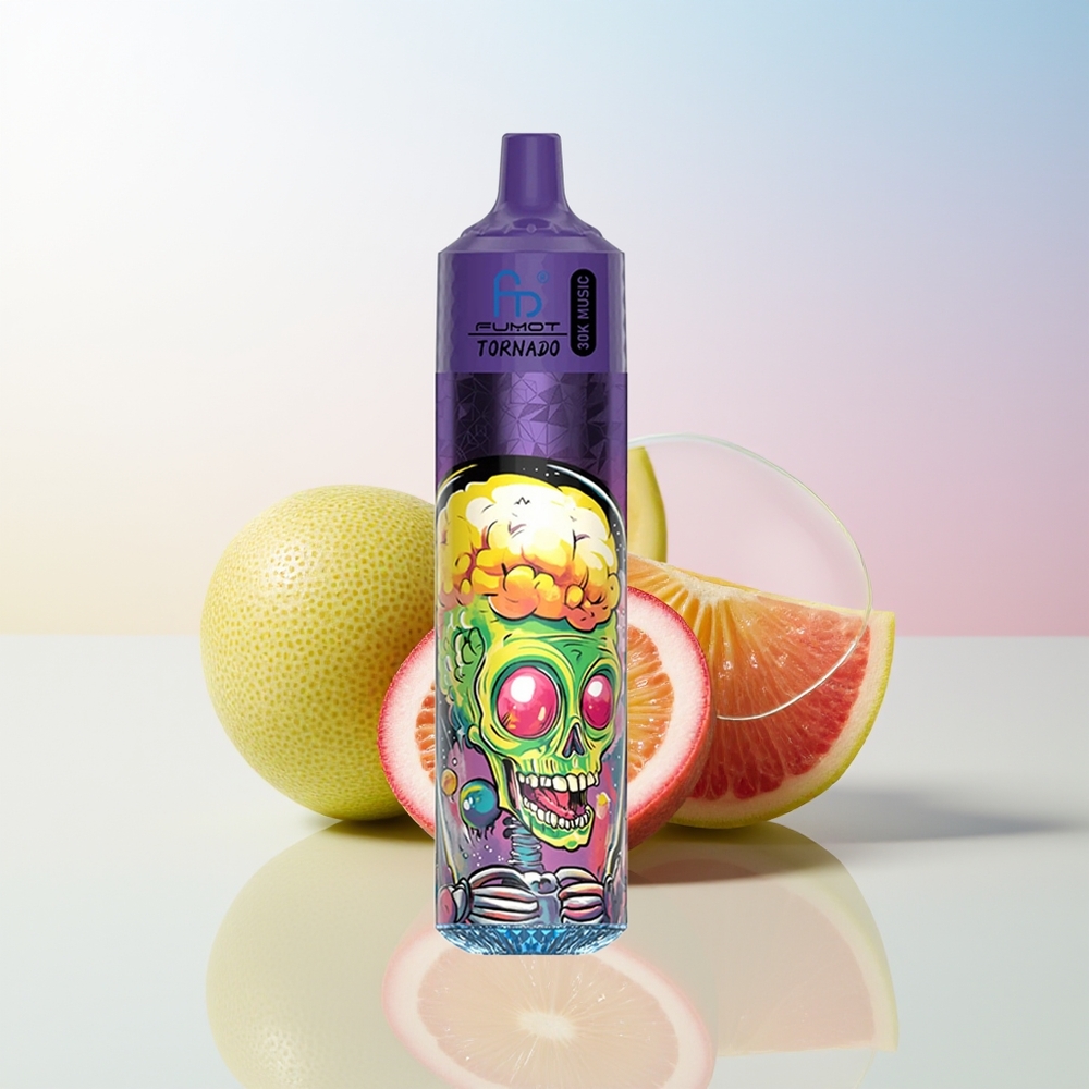 Wholesale Croatia Fumot RandM Tornado 30000 Puffs Jednokratna Vape Mješavina Kajsije Marelice Guave 30mL LED Display 600mAh