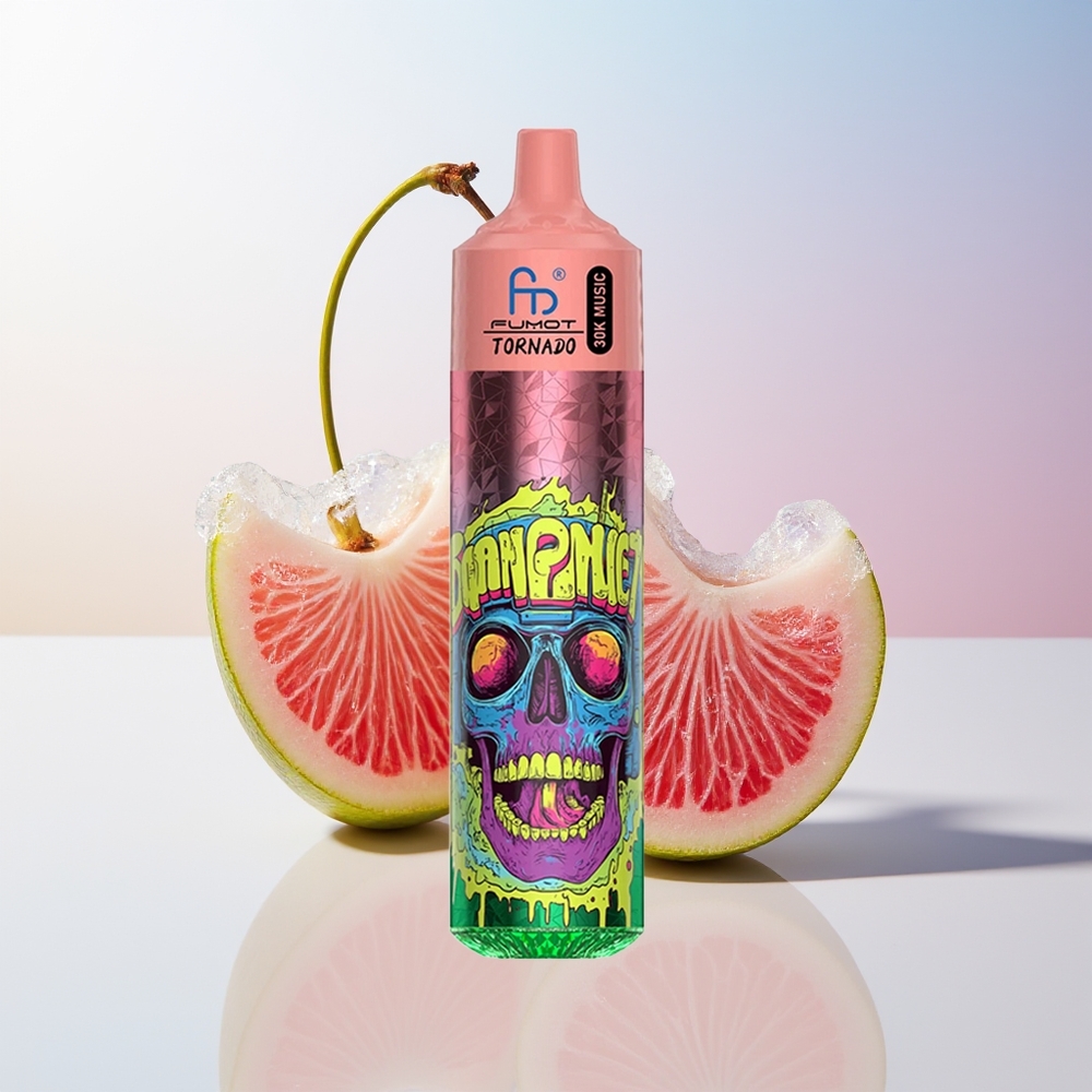Wholesale Croatia Fumot RandM Tornado 30000 Puffs Trostruka Trešnja 30mL 5 600mAh LED Display