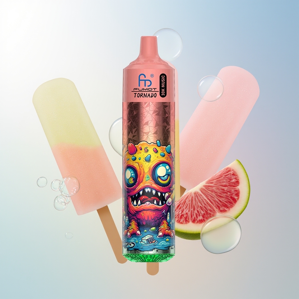 Wholesale Croatia Fumot RandM Tornado 30000 Pufova 30mL 5 Nikotina LED Zaslon Okus Popsicles