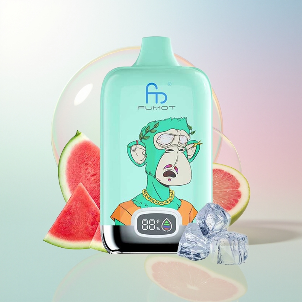 Wholesale Croatia Fumot Tornado Digital Box 12000 Puffs Jednokratna Vape Hladna Metvica 20ml Mesh Coil Type-C Punjenje