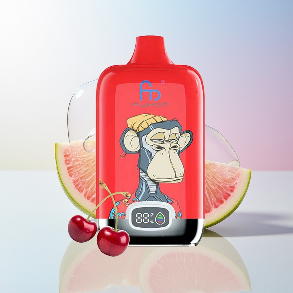 Wholesale Croatia Fumot Tornado Digital Box 12000 Puffs Ledeni Sladoled Jednokratna Vape MTL Mesh Coil Type-C 20ml 5 Nicotine