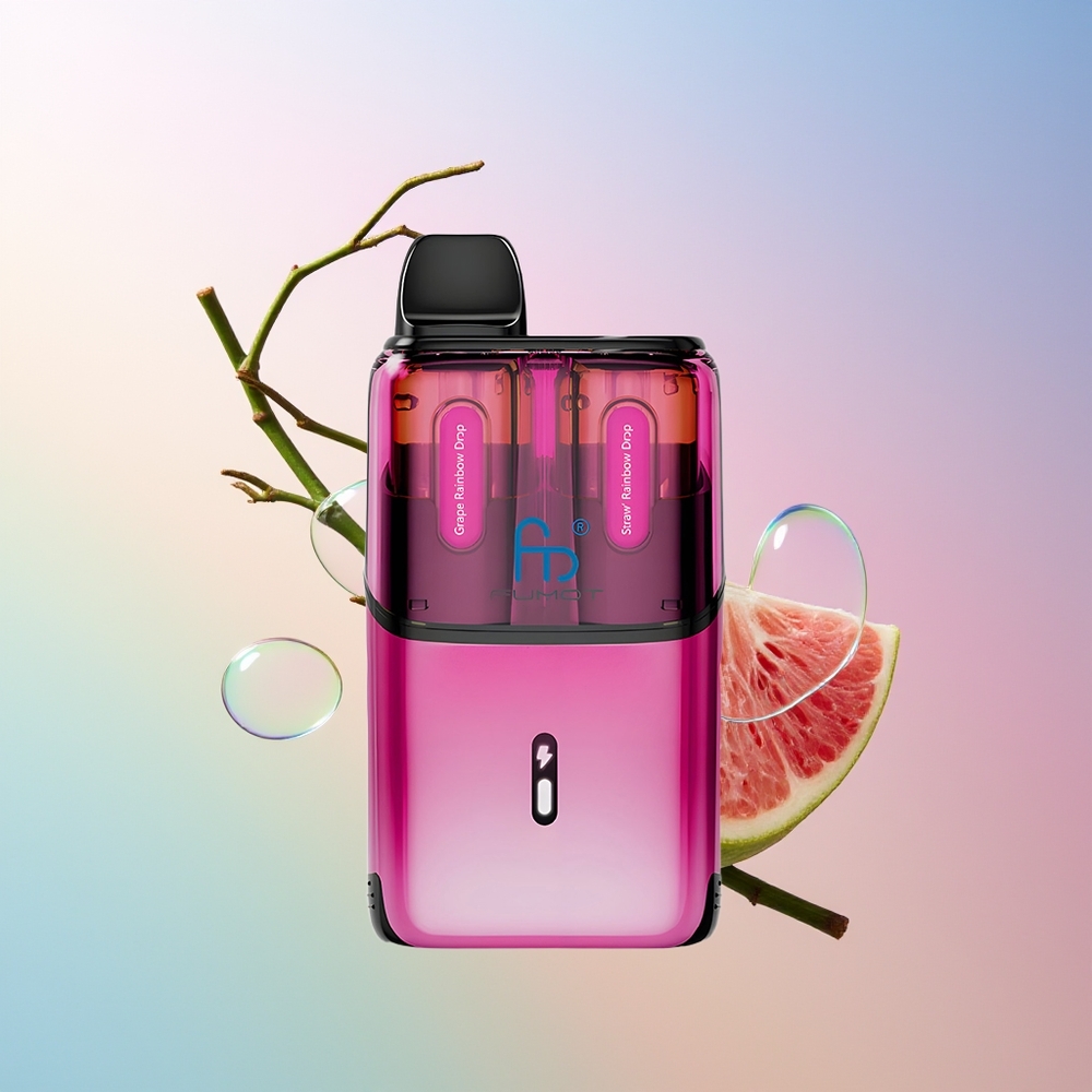 Wholesale Croatia Fumot Ultra T32000 32000 Puffova 800mAh 24ml 20mg Napredna Mrežna Zavojnica Grožđe Duge Boje - Jagoda Duge Boje