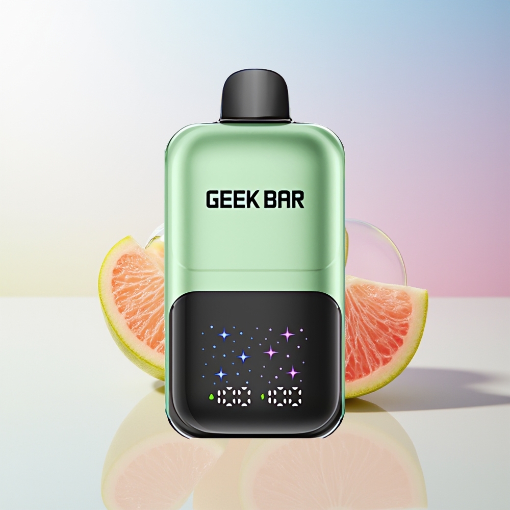 Wholesale Croatia GEEK BAR 2GO 50000 Puffova Kiseli Bomboni  Kiselo Voće Interactive Ekran Dvostruki Spremnici 20ml 5 Nikotina Rechargeable