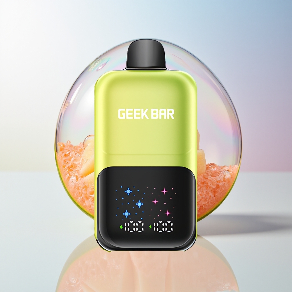 Wholesale Croatia GEEK BAR 2GO 50000 Puffs Mexički Ledeni Mango Dual Tanks Interactive Screen Rechargeable