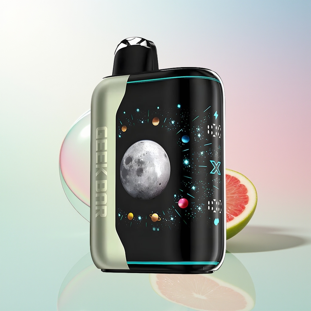 Wholesale Croatia GEEK BAR Platinum Edition 25000 Pufova Miami Metvica Premium Matte Platinum Steel Finish Dual Mesh Coil 20mL E-Liquid 2 Nikotin