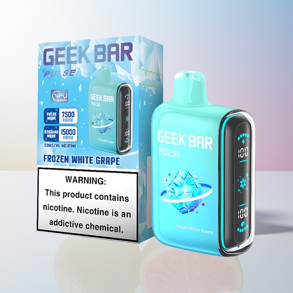 Wholesale Croatia GEEK BAR Pulse 15000 Puffova Zamrznuta Edicija 16ML 5 Nikotina USB Type-C