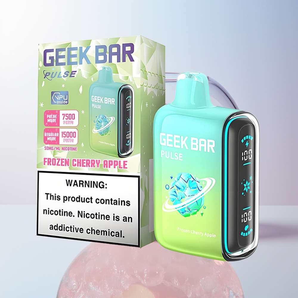 Wholesale Croatia GEEK BAR Pulse 15000 Puffova Zamrznuta Edicija 16ML 5 Nikotina USB Type-C