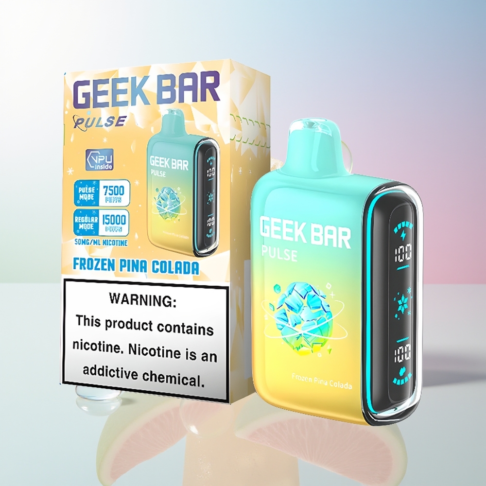Wholesale Croatia GEEK BAR Pulse 15000 Puffova Zamrznuta Edicija 16ML 5 Nikotina USB Type-C