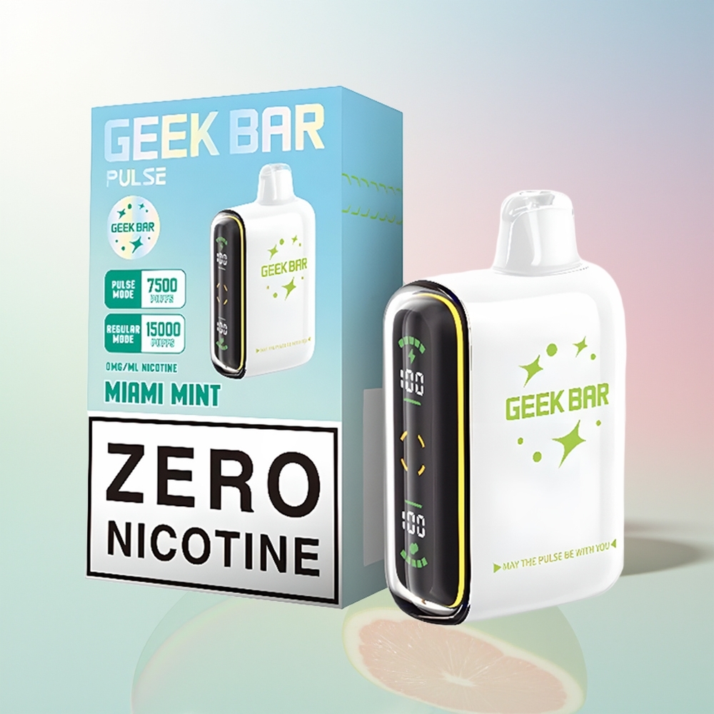 Wholesale Croatia GEEK BAR Pulse 15000 Udaraca Bez Nikotina 16ML Kapacitet USB-C