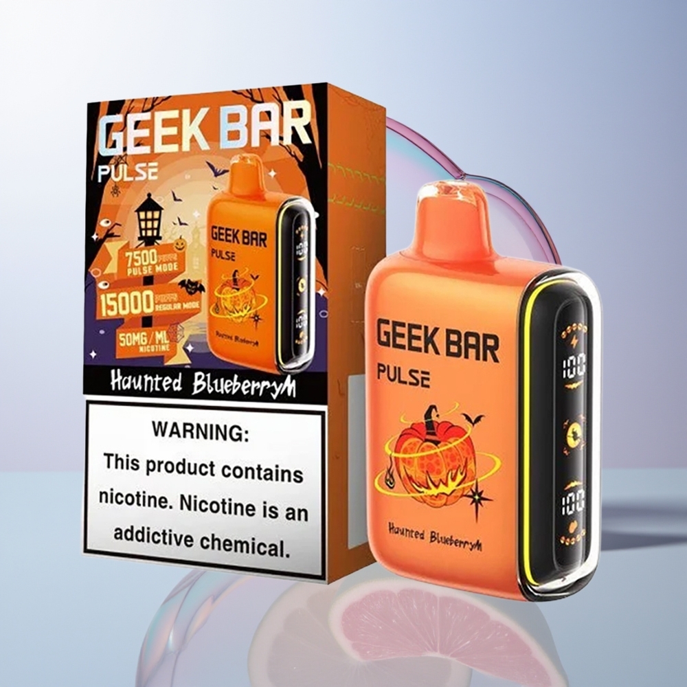 Wholesale Croatia GEEK BAR Pulse 15000 Udaraja 16ML 5 Nikotina USB Type-C Noć vještica