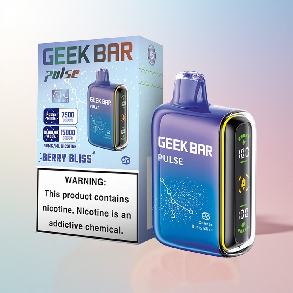 Wholesale Croatia GEEK BAR Pulse 15000 Udarci Jednokratna Vape Zodiac Edition 16ML 5 Nikotin