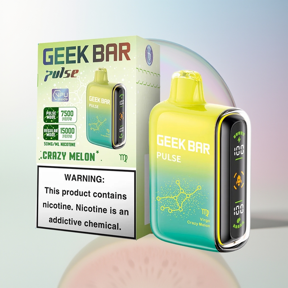 Wholesale Croatia GEEK BAR Pulse 15000 Udarci Jednokratna Vape Zodiac Edition 16ML 5 Nikotin