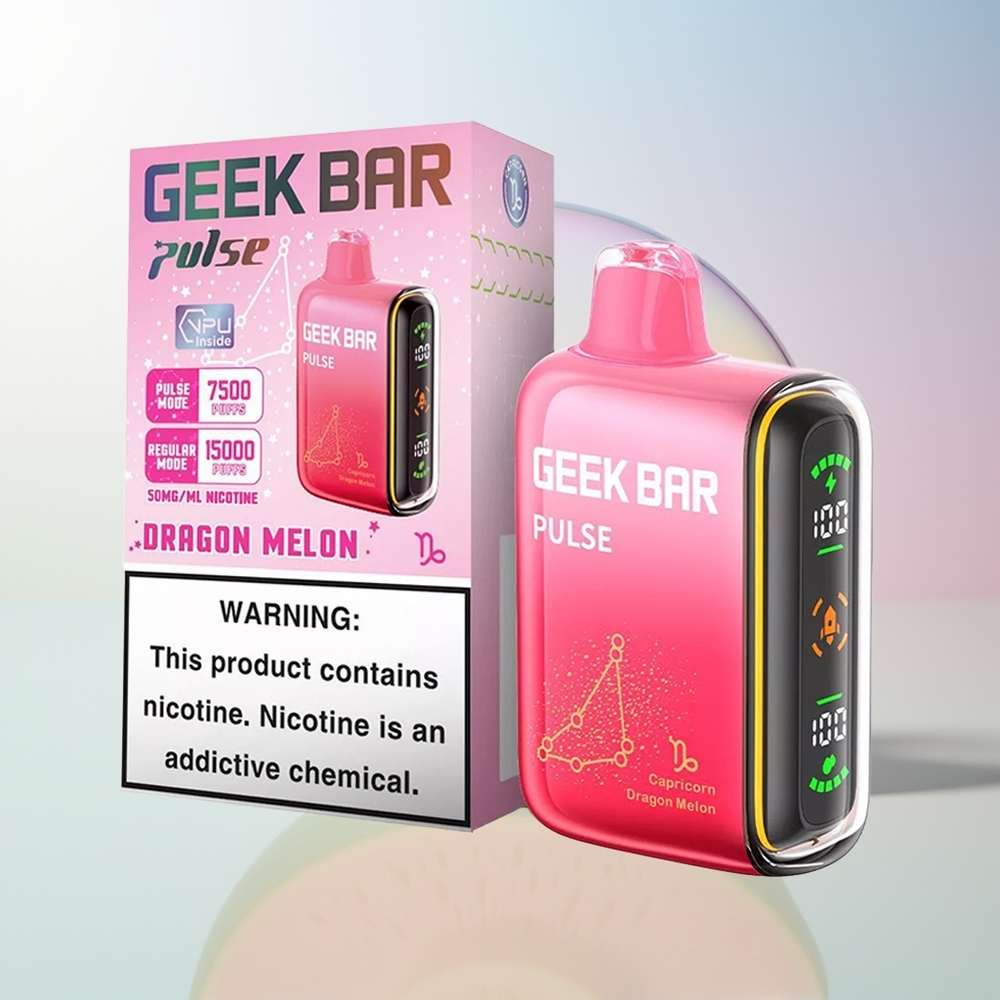 Wholesale Croatia GEEK BAR Pulse 15000 Udarci Jednokratna Vape Zodiac Edition 16ML 5 Nikotin