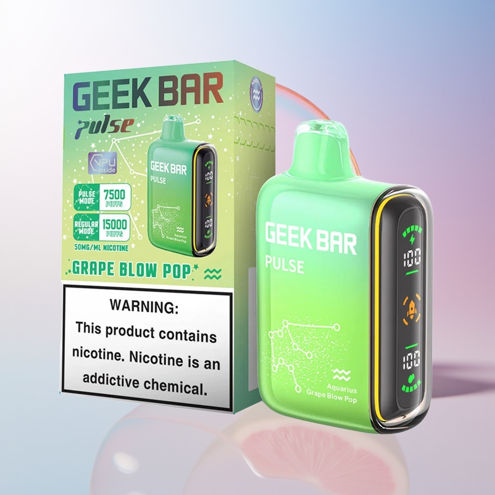 Wholesale Croatia GEEK BAR Pulse 15000 Udarci Jednokratna Vape Zodiac Edition 16ML 5 Nikotin