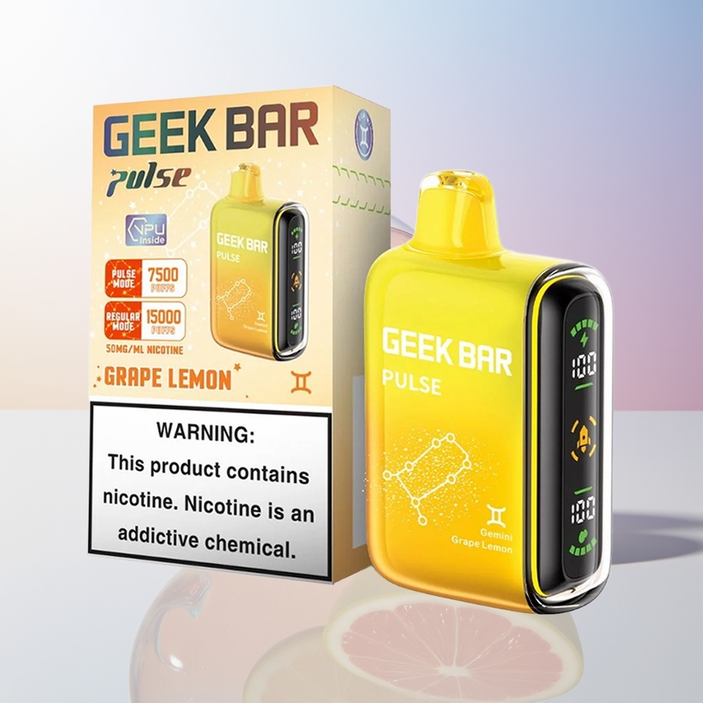 Wholesale Croatia GEEK BAR Pulse 15000 Udarci Jednokratna Vape Zodiac Edition 16ML 5 Nikotin