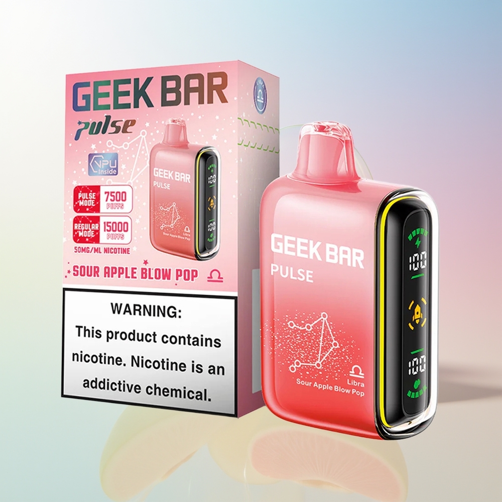 Wholesale Croatia GEEK BAR Pulse 15000 Udarci Jednokratna Vape Zodiac Edition 16ML 5 Nikotin