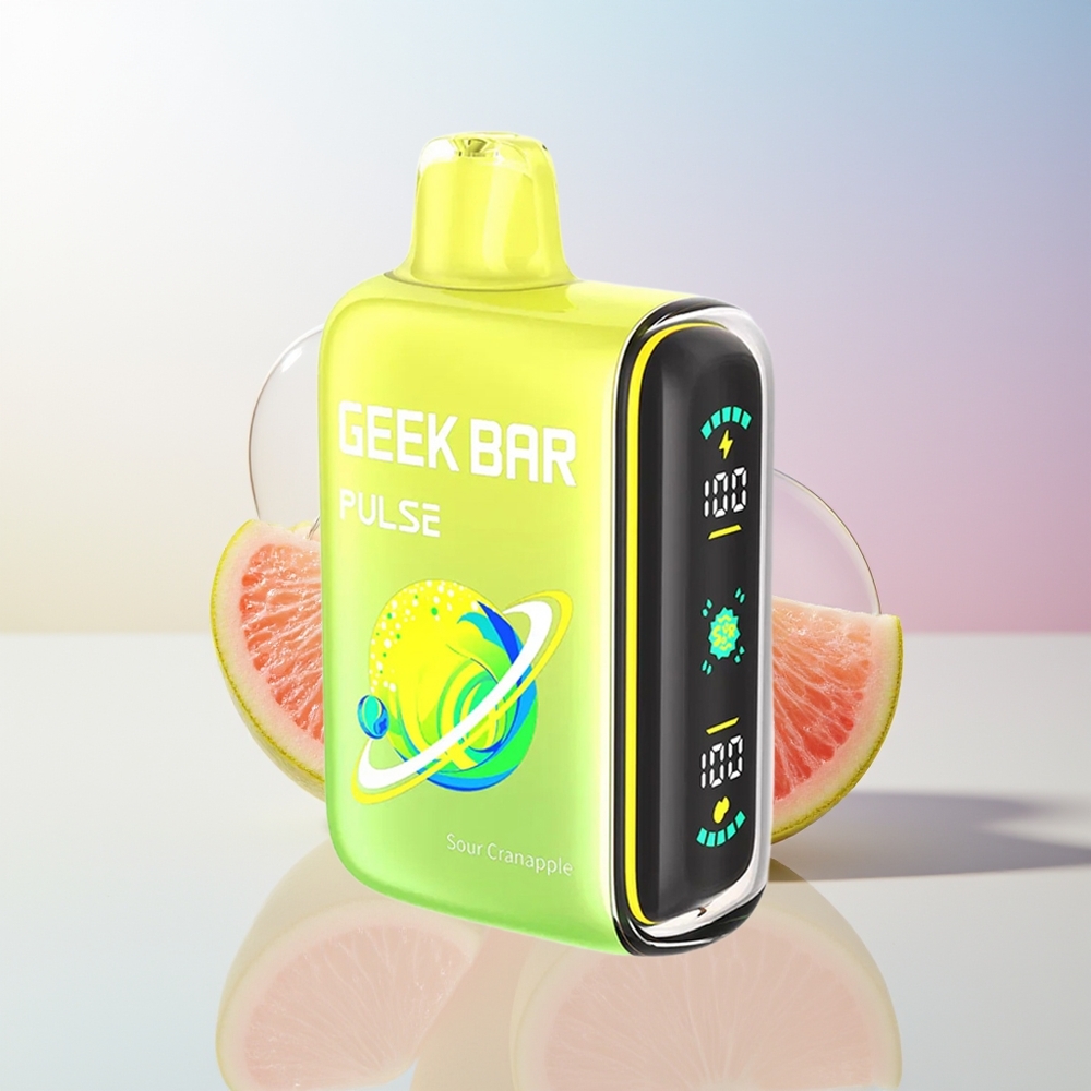 Wholesale Croatia GEEK BAR Pulse 15000 Udisa Kiselo Izdanje 16ML 5 USB Type-C