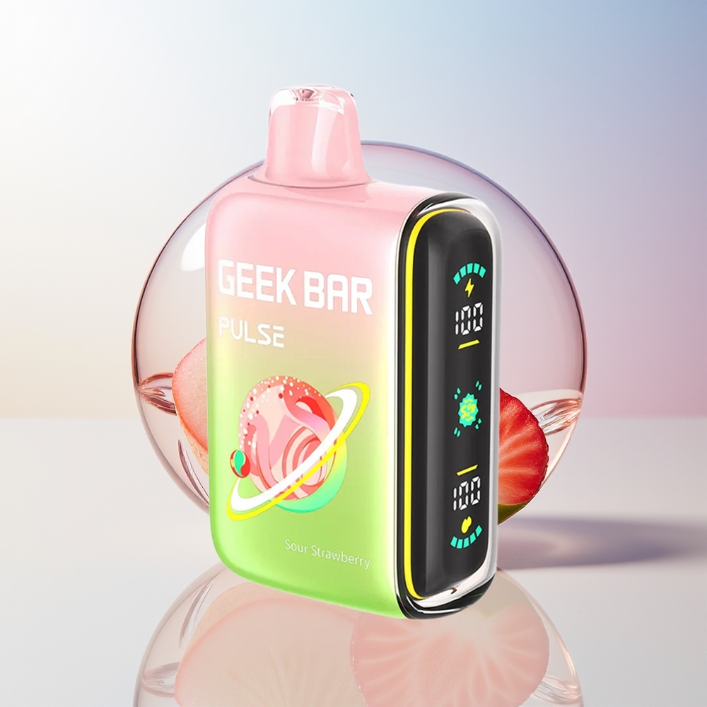 Wholesale Croatia GEEK BAR Pulse 15000 Udisa Kiselo Izdanje 16ML 5 USB Type-C