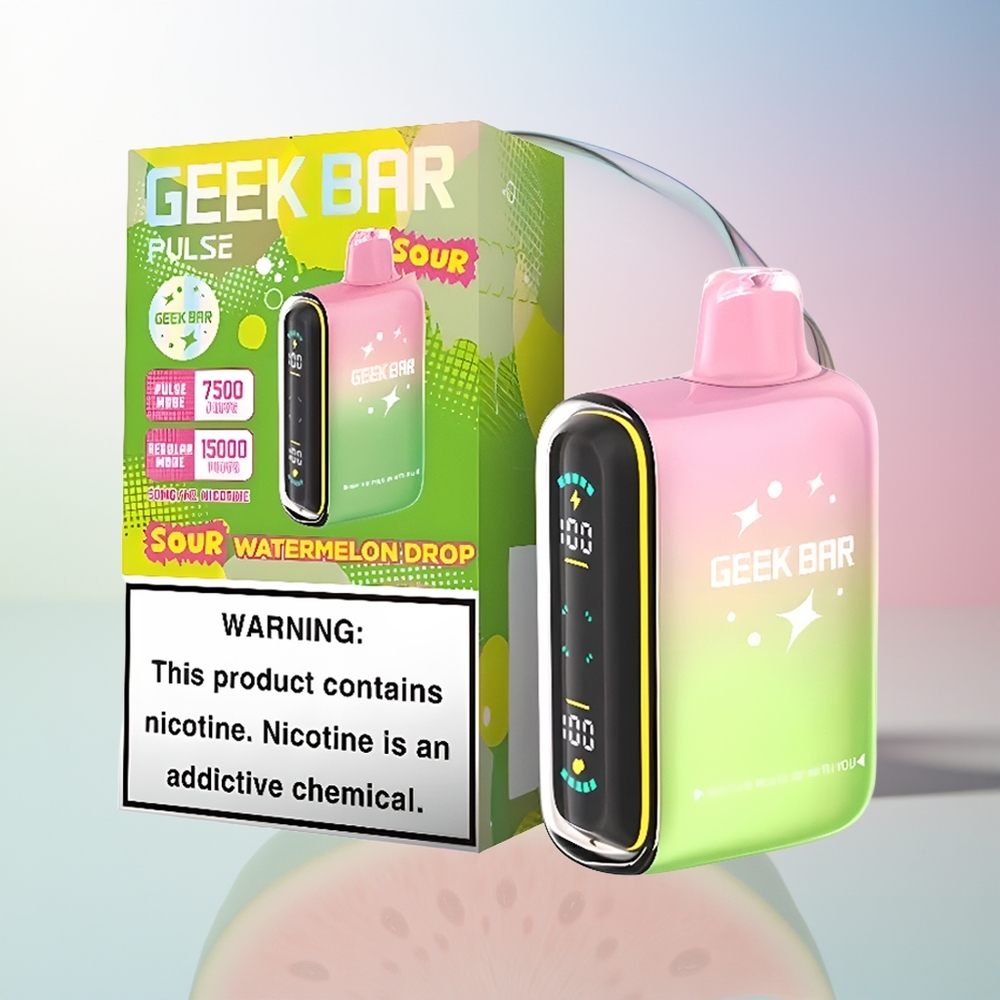 Wholesale Croatia GEEK BAR Pulse 15000 Udisa Kiselo Izdanje 16ML 5 USB Type-C