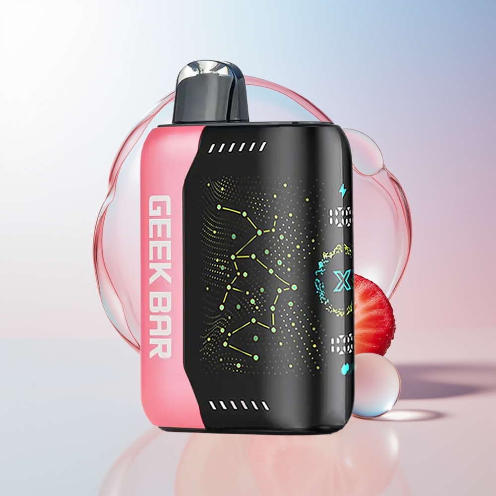Wholesale Croatia GEEK BAR Pulse X 25000 Puffova Dual Mesh Coil 18mL Tekućina USB Type-C Punjenje Standardna Verzija