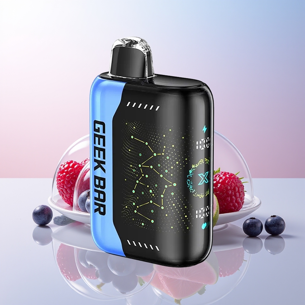 Wholesale Croatia GEEK BAR Pulse X 25000 Puffova Dual Mesh Coil 18mL Tekućina USB Type-C Punjenje Standardna Verzija