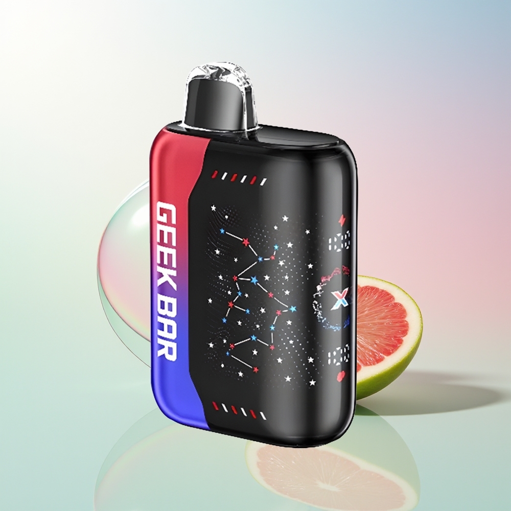 Wholesale Croatia GEEK BAR Pulse X 25000 Puffova Dual Mesh Coil USB Type-C Puniteći Ekran Patriot Edicija