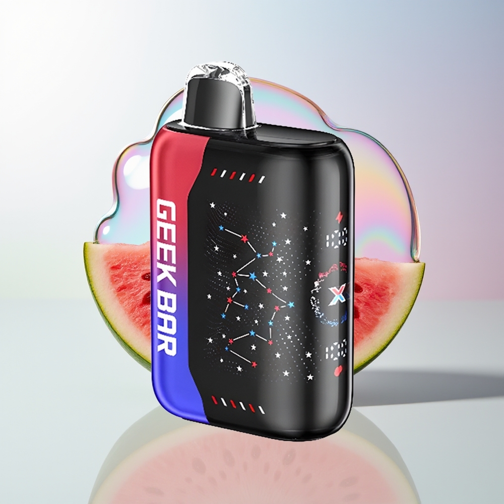 Wholesale Croatia GEEK BAR Pulse X 25000 Puffova Dual Mesh Coil USB Type-C Puniteći Ekran Patriot Edicija