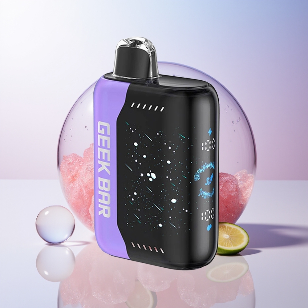 Wholesale Croatia GEEK BAR Pulse X 25000 Puffova Slush Edition Dual Mesh Coil 18mL USB Type-C
