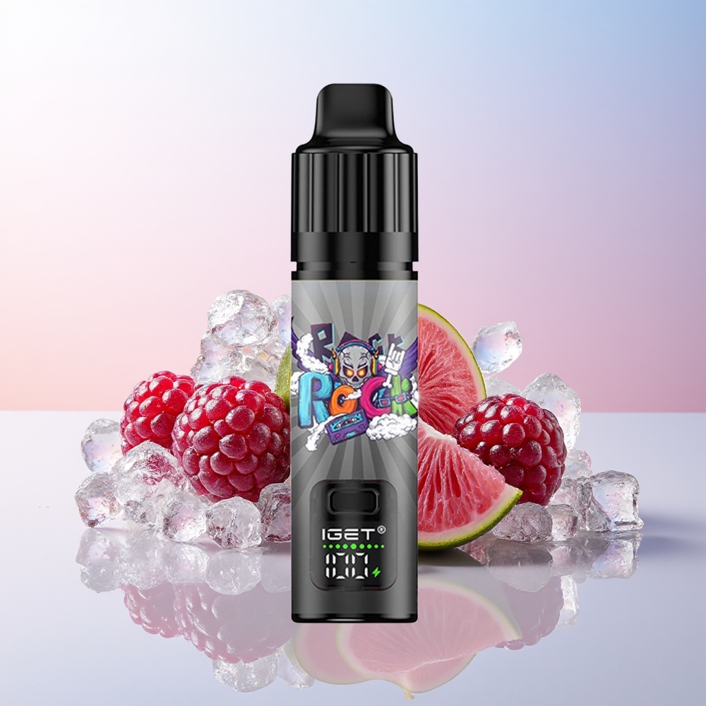 Wholesale Croatia IGET BAR PLUS S3 POD 10000 Puffova 5 Nikotina 18ml E-tekućina 10 Ohm Mesh Coil 950 mAh Baterija Jagoda Led
