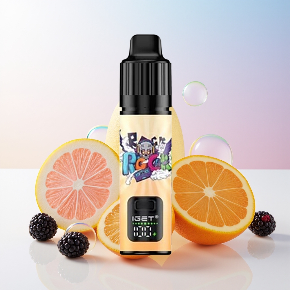 Wholesale Croatia IGET BAR PLUS S3 POD 10000 Puffova Blackberry Ananas Naranča 18ml 5 950mAh