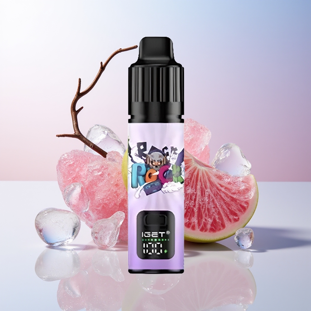 Wholesale Croatia IGET BAR PLUS S3 POD 10000 Puffova Jednokratna Vape Grožđe Led 5 Nikotina 18ml 950mAh Baterija