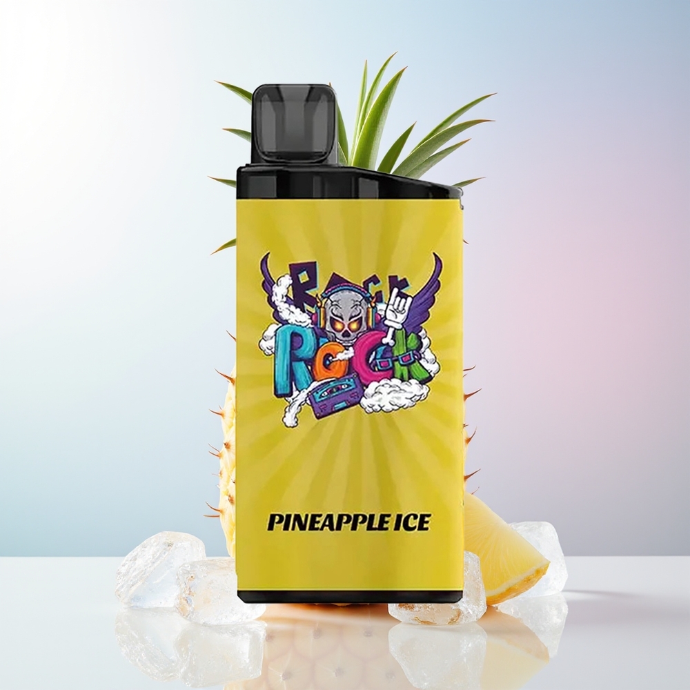 Wholesale Croatia IGET Bar 3500 Puffs Jednokratna Vape Ananas Led 12 Ohm Mesh Coil 1400 mAh 78g